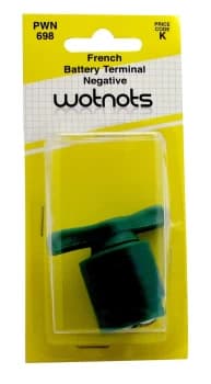 Image of Battery Terminal - Negative French PWN698 WOT-NOTS