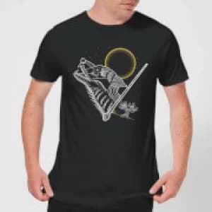 Image of Harry Potter Lupin Mens T-Shirt - Black