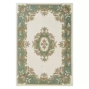 Image of Oriental Weavers Royal Indian Rug Aubusson Ivory Green 120X180cm