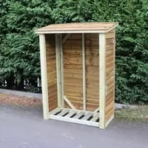 Image of Hawthorn Heavy Duty Log store, Wood