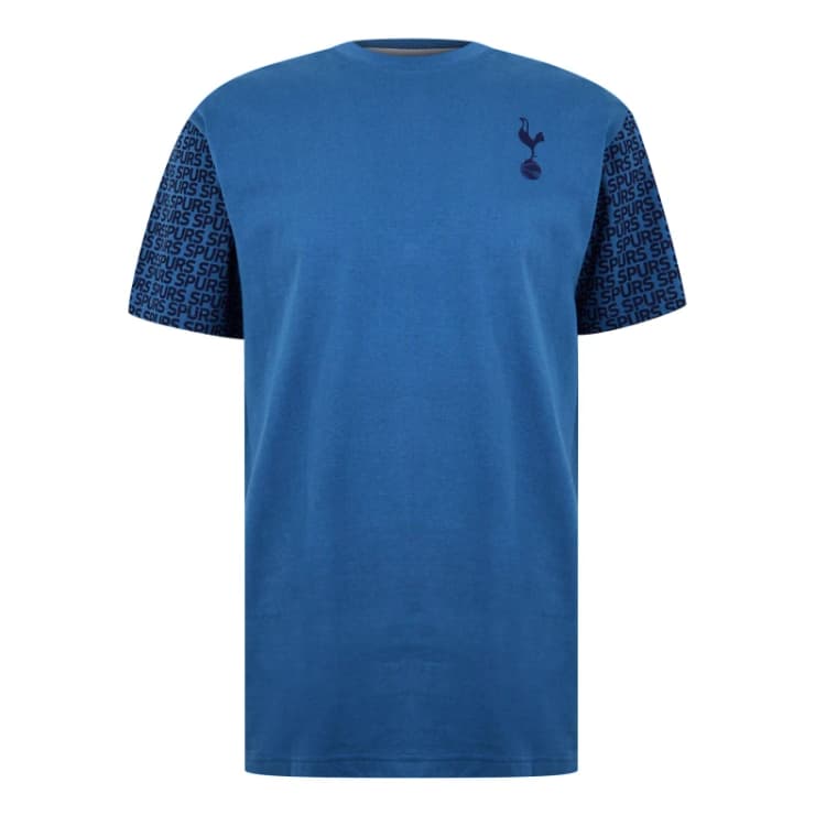 Image of Source Lab Tottenham Hotspur Graphic T- Shirt Mens Blue male 2X Large