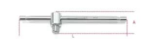 Image of Beta Tools 900/42 1/4" Square Drive Sliding T-Handle 115mm 009000854