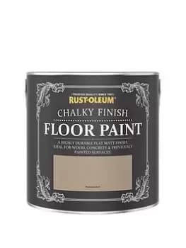 Image of Rust-Oleum Chalky Floor Paint Butterscotch 2.5L