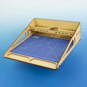 Image of Modelcraft Work Station and A4 Cutting Mat, Blue