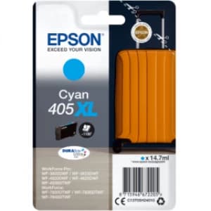 Image of Epson Durabrite 405XL Cyan Ink Cartridge