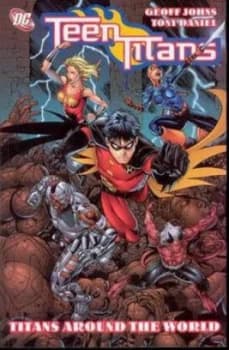 Image of Teen Titans Tp Vol 06 Titans around the World by Geoff Johns Paperback