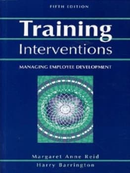 Image of Training Interventions by Margaret Reid and Harry a Barrington and Institute of Personnel and Development Book