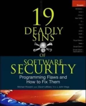 Image of 19 deadly sins of software security by Michael Howard