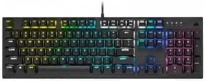 Image of Corsair K60 RGB Pro Low Profile Mechanical Wired Cherry Mx Low Profile