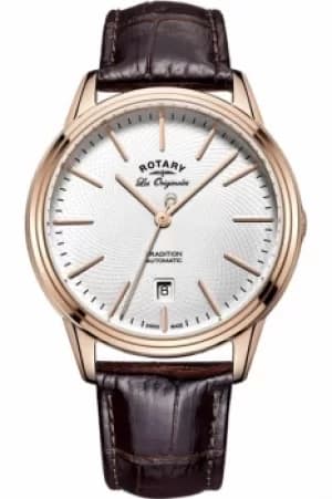 Image of Mens Rotary Swiss Made Tradition Automatic Watch GS90164/02