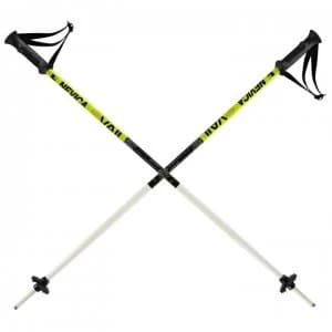 Image of Nevica Vail Ski Poles Juniors - Lime/White