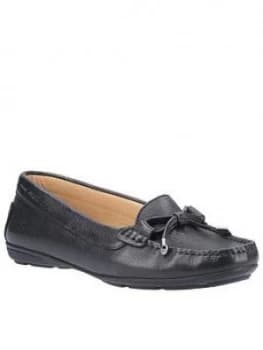 Image of Hush Puppies Maggie Loafers - Black, Size 8, Women