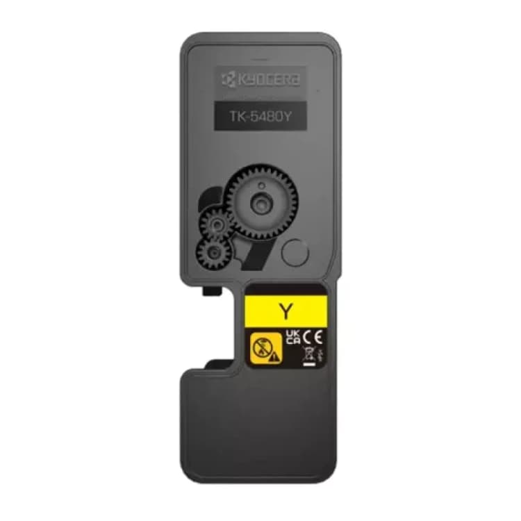 Image of Kyocera TK-5480Y Yellow Toner Cartridge - 1T0C22ANL0 (Original)
