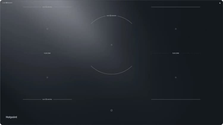 Image of Hotpoint HEX9024DCFF2 91cm Induction Hob - Black