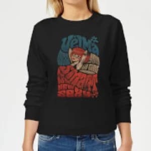 Image of Scooby Doo Smart Is The New Sexy Womens Sweatshirt - Black - 5XL