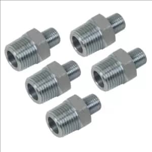 Image of Sealey PCL Reducing Union 1/2"BSPT to 1/4"BSPT - Pack of 5