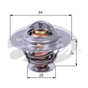 Image of Gates Thermostat coolant TH22779G1