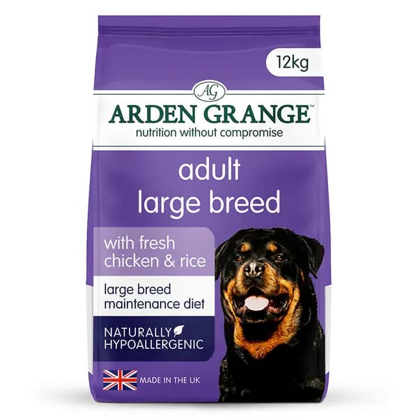 Image of Arden Grange Adult Large Breed Chicken Dog Food 12kg