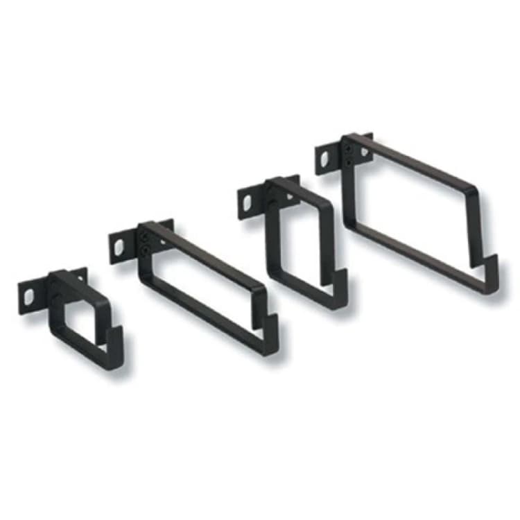 Image of Cablenet 75mm x 75mm Cable Management Ring Black