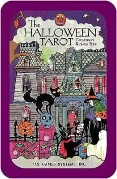 Image of Halloween Tarot Tin by Kipling West