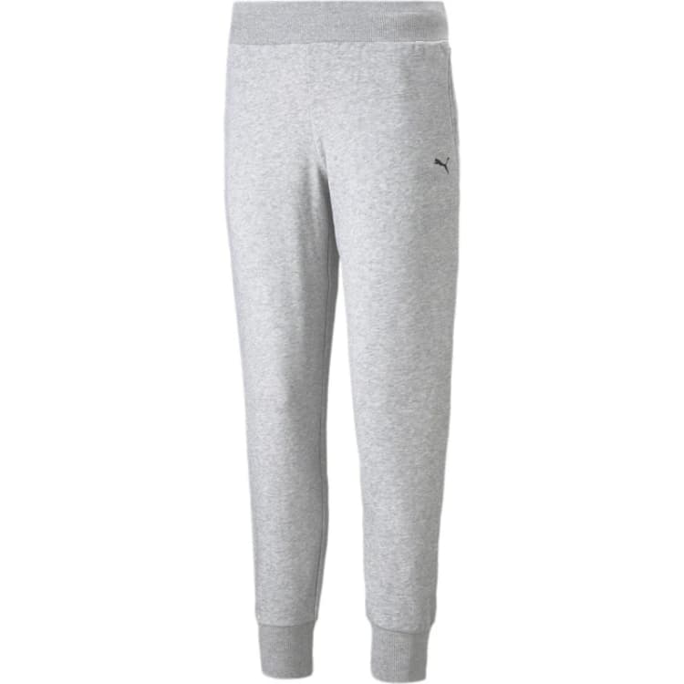 Image of Puma Womens Closed Hem Fleece Joggers L.Grey Heath female 10 (S)