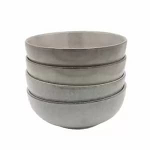 Image of Cooks Professional Nordic Stoneware Set Of 4 Cereal Bowls