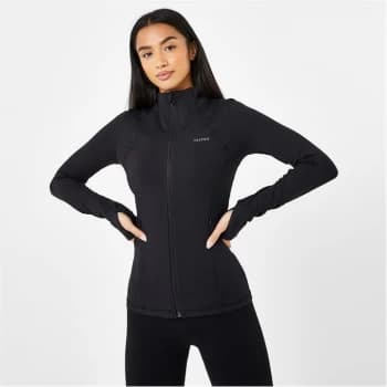 Image of USA Pro Fitness Jacket Womens - Black