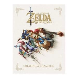 Image of The Legend of Zelda Breath of the Wild Creating a Champion Hardcover by Nintendo (2018, Hardcover)
