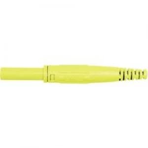Image of Jack socket Socket straight Pin diameter 4mm Yellow Staeubli