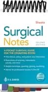 Image of surgical notes