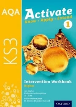 Image of AQA activate for KS3 Intervention workbook 1 higher by Jon Clarke