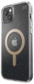 Image of Speck iPhone 14 Plus Glitter Phone Case With MagSafe - Clear