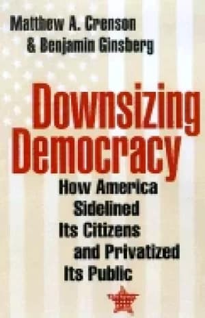 Image of downsizing democracy how america sidelined its citizens and privatized its