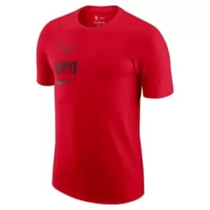 Image of Nike State Warriors Mens Nike NBA T-Shirt - Red
