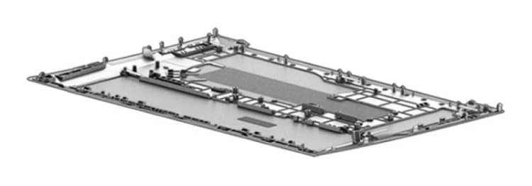 Image of HP M52486-001 laptop spare part Bottom case