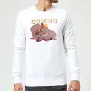 Image of Dumbo Timothy's Trombone Sweatshirt - White - L