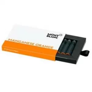 Image of Mont Blanc Manganese Orange Ink Cartridges