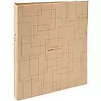 Image of Exacompta Ring Binder 2 rings 30 mm Cardboard A4 Brown