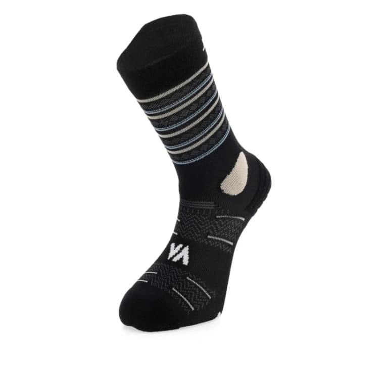 Image of Football Socks Vertical Kyrgyz Noir Unisex 36/38