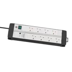 Image of Brennenstuhl 1256053678 Premium-Line 8-Way Extension Lead With Surge Protection