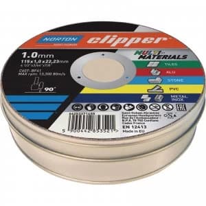 Image of Flexovit Clipper Multi Material Cutting Disc 115mm Pack of 10