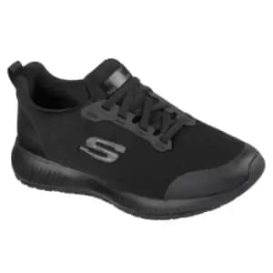 Image of Skechers Womens/Ladies Squad SR Wide Shoes (6 UK) (Black)