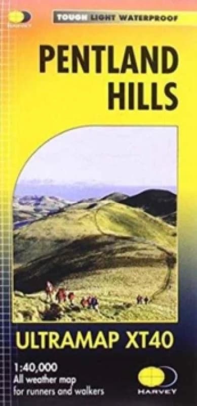 Image of Pentland Hills Ultramap Sheet map, folded