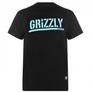 Image of Grizzly Printed T Shirt Mens - Stamp