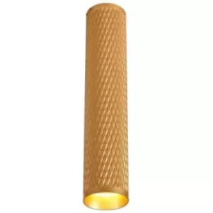 Image of 30cm Surface Mounted Ceiling Light, 1 x GU10, Champagne Gold - Luminosa Lighting