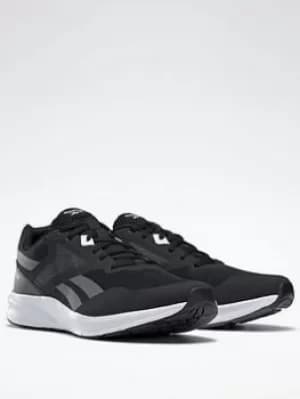 Image of Reebok Runner 4.0 Shoes, Black/Dark Grey, Size 11.5, Men
