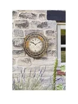 Image of Smart Garden Stonegate Mosaic 14" Clock