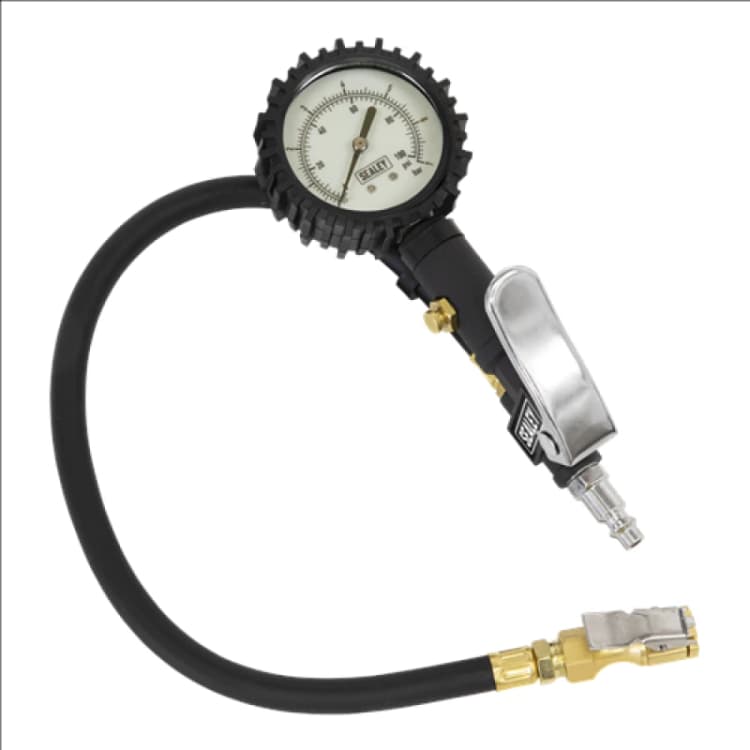 Image of Sealey Tyre Inflator comes with Clip-On Connector SA399