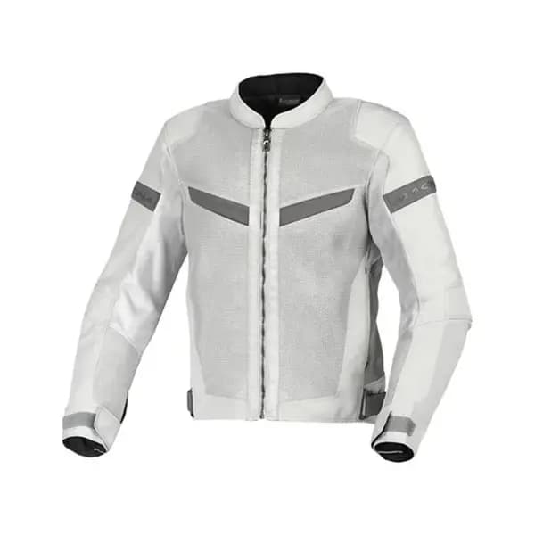 Image of Macna Velotura Textile Summer Jacket Light Gray Size 3XL