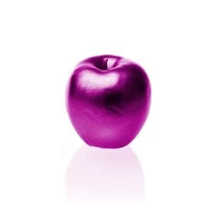 Image of Pink Metallic Apple Candle
